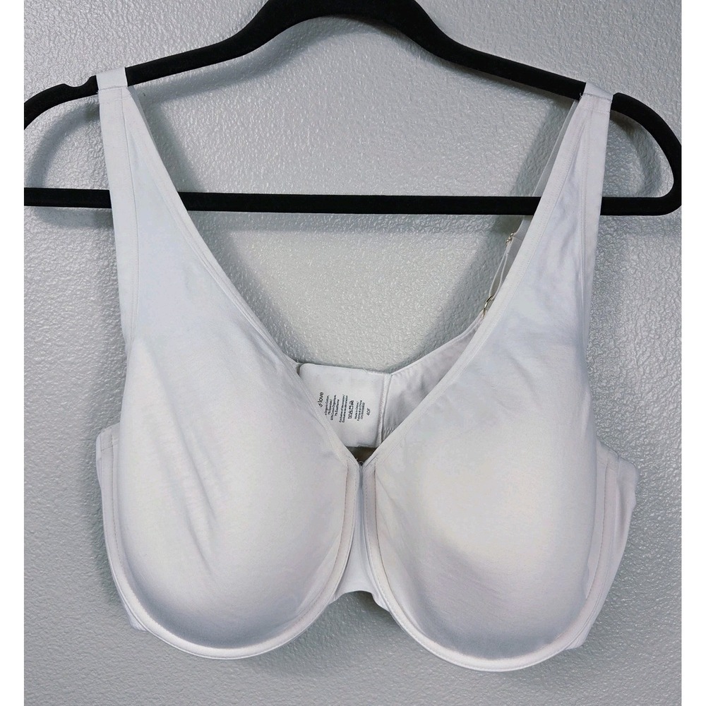 ThirdLove Ivory Full Coverage Bra 40F Underwire Smooth Cup Everyday